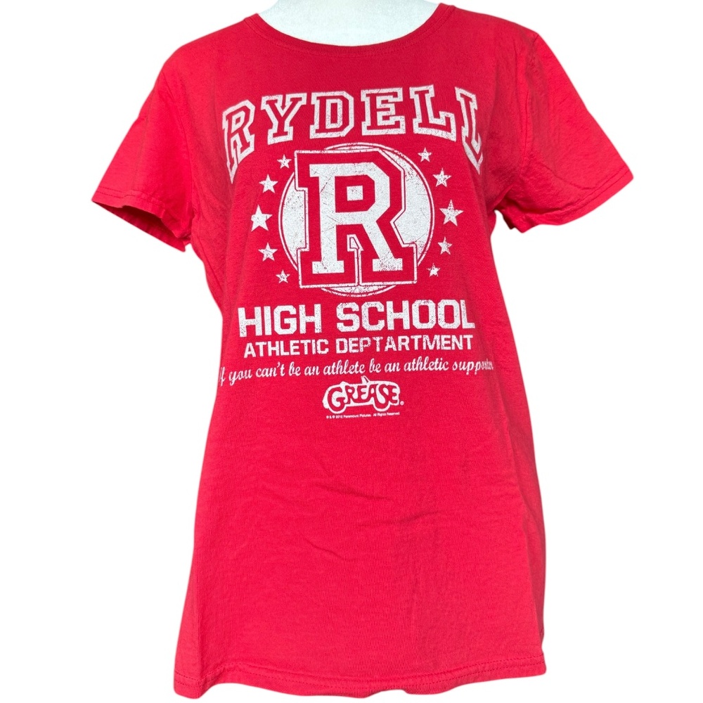 Grease Rydell High‎  School Red T-Shirt Sz L